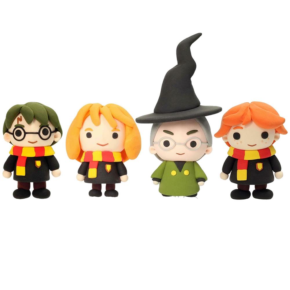 Harry Potter and Friends Super Dough 4-Pack Ron Hermione Minerva