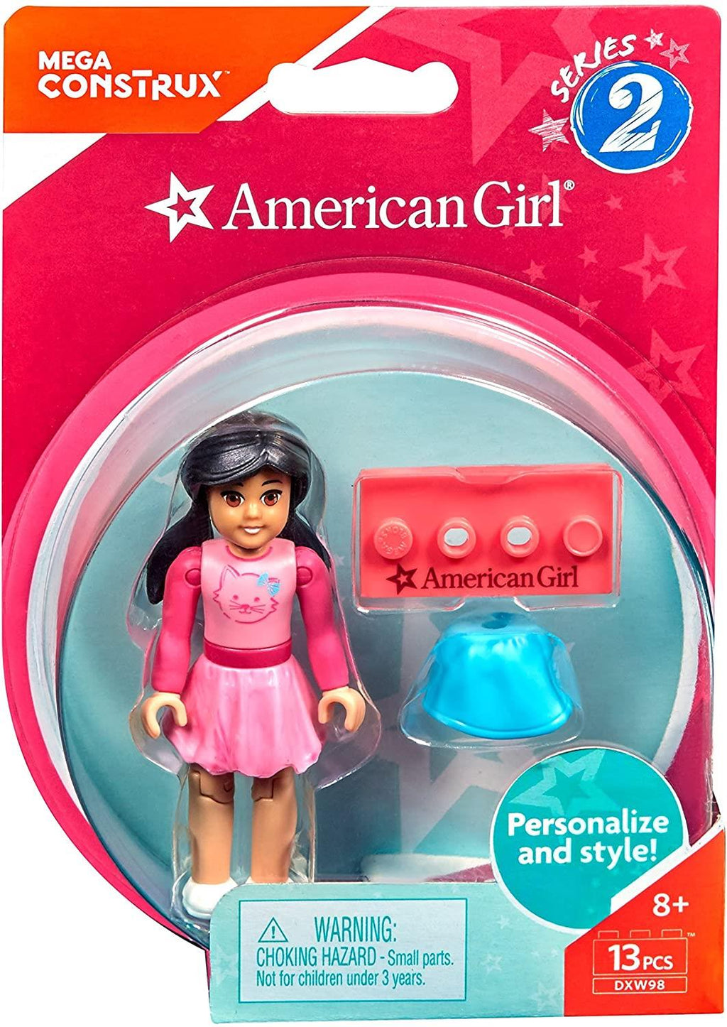 Mega Construx Series 2 American Girl 6-Pack Set Mini Figures Bundle Co –  Archies Toys