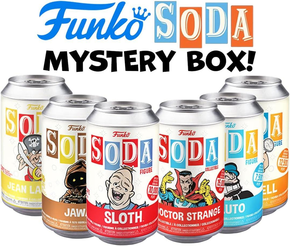 Funko Vinyl Soda Mystery Starter Set (Box of 6)