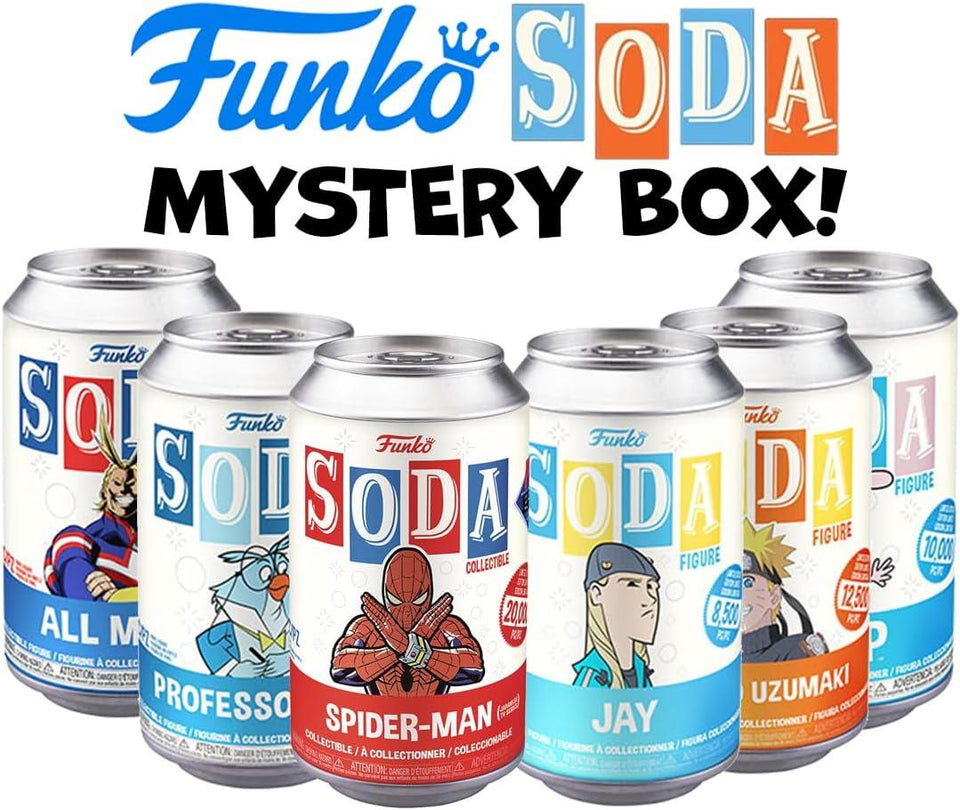 Funko Vinyl Soda Mystery Starter Set (Box of 6)