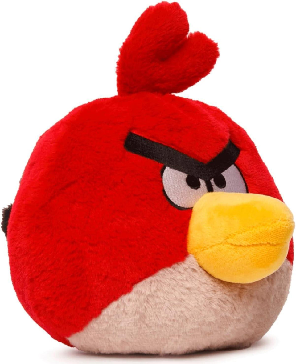 Angry Birds Red Yellow Green Birds Pack of 3 12" Collectible Plush Doll - Officially Licensed - Super Soft, Cuddly Doll for Kids and Adults - Original Series