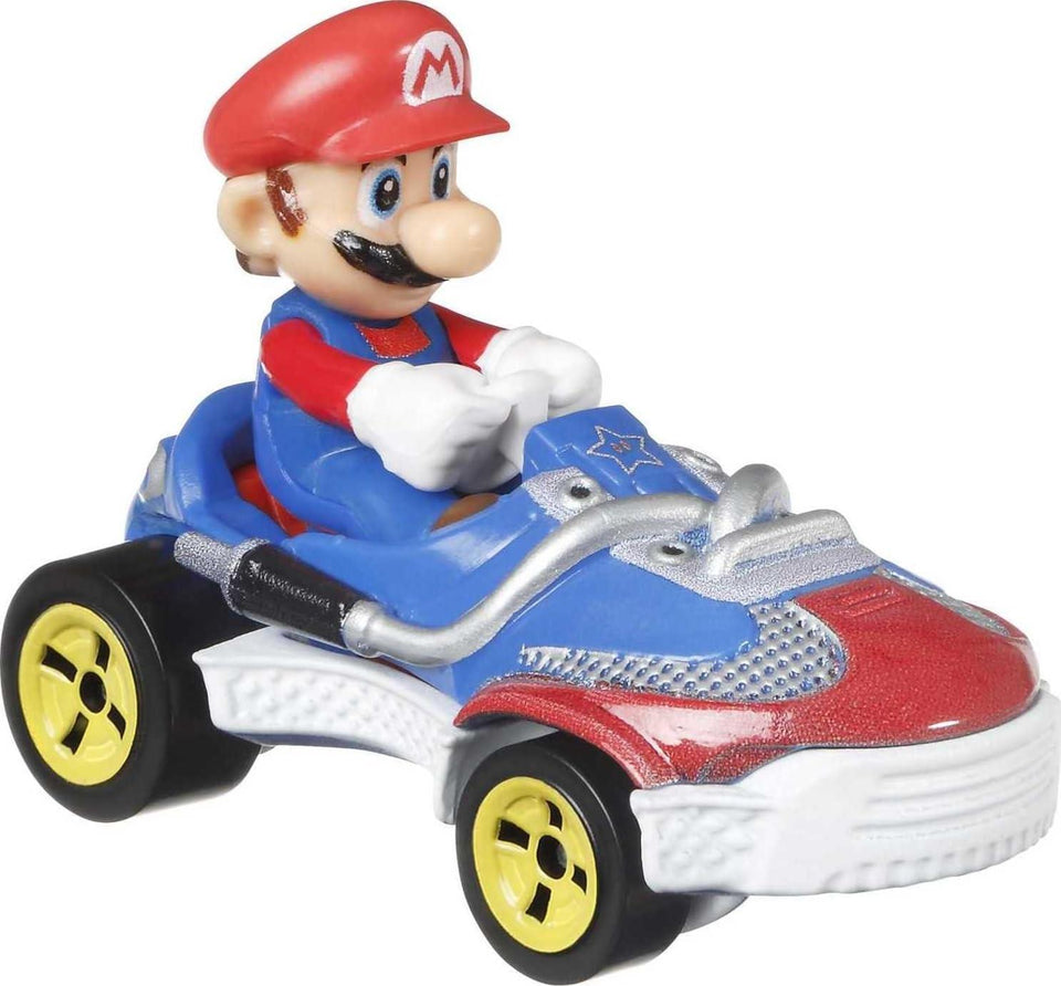 Hot Wheels Mario Kart Vehicle 4-Pack Fan-Favorite Characters