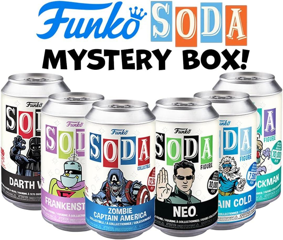 Funko Vinyl Soda Mystery Starter Set (Box of 6)