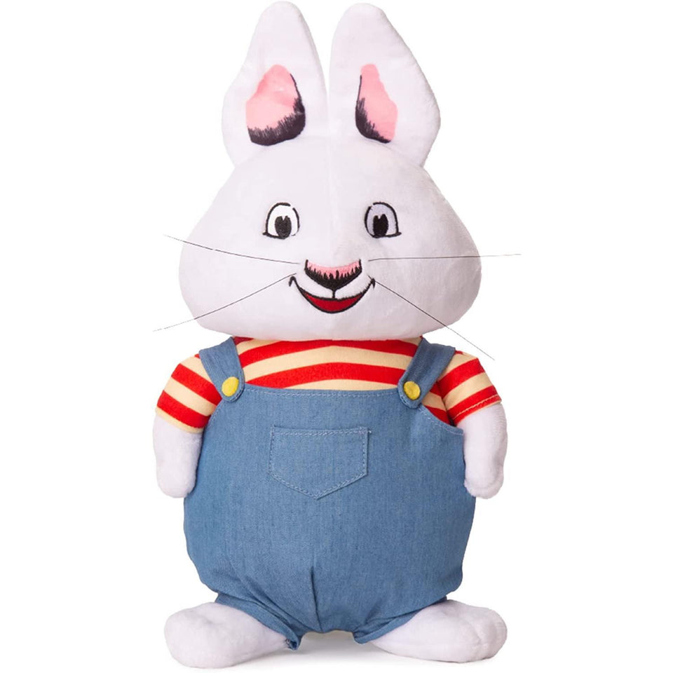 Max and Ruby Rabbit Bundle White Bunny Plush Doll Set Kids TV Show Toy Mighty Mojo