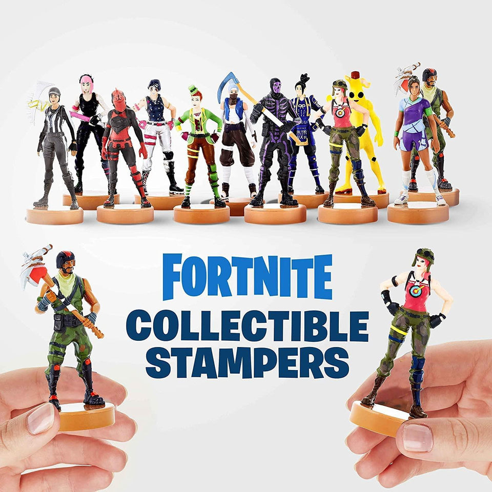 Fortnite Battle Royale Stampers 5pk Jumpshot Luxe Knight Skull Assault Trooper Bullseye PMI International