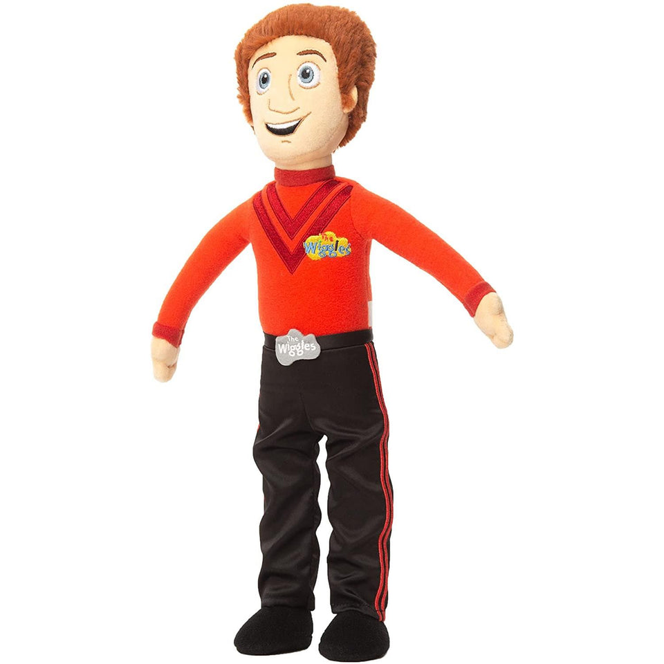 The Wiggles Red Wiggle Simon Pryce 14" Plush Doll Famous Kids Group Mighty Mojo