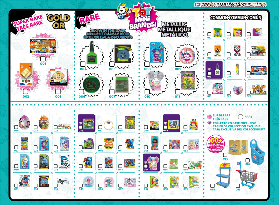5 Surprise Toy Mini Brands Capsule Collectible Toy by ZURU 