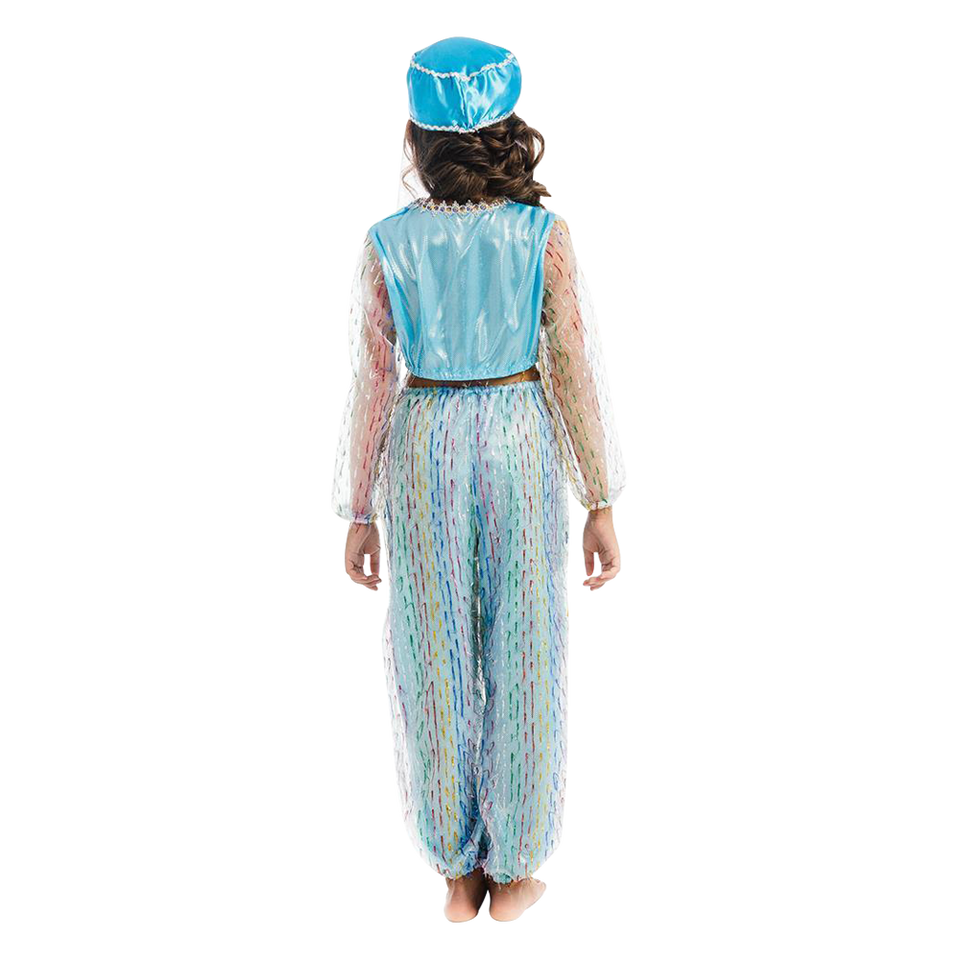 Disguise Women's Jasmine Prestige Costume, Blue, Medium