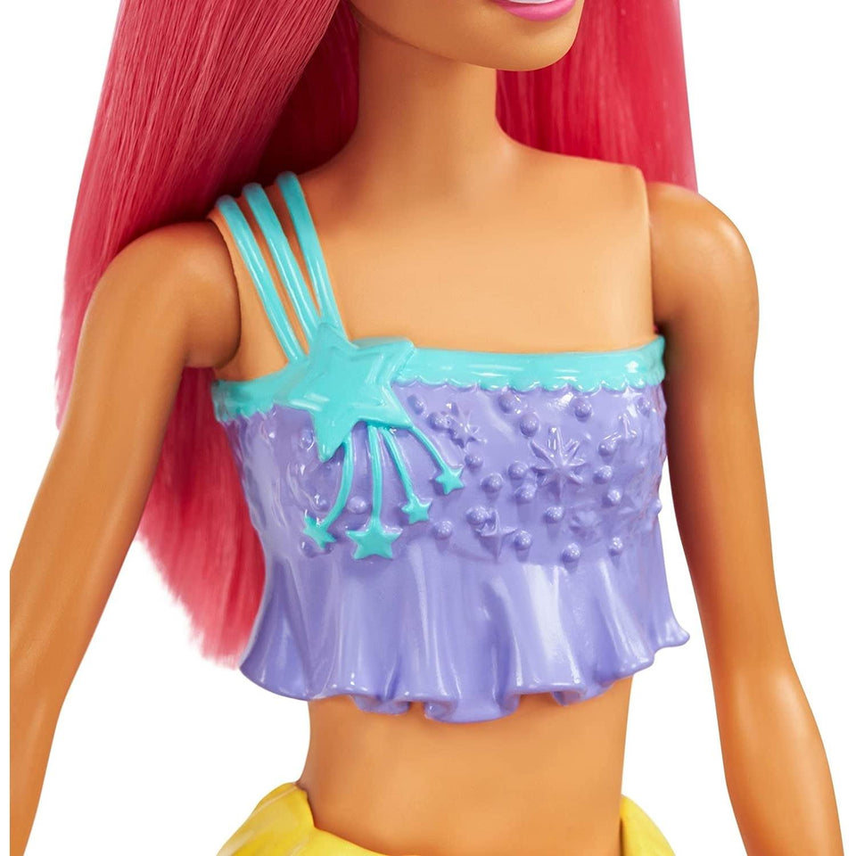 Barbie Dreamtopia Mermaid Doll Pink Hair Moving Fin GGC09 Sirena Matte –  Archies Toys