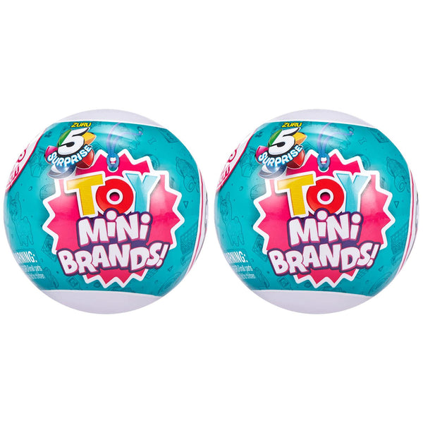  5 Surprise Toy Mini Brands Series 1 by ZURU (2 Pack