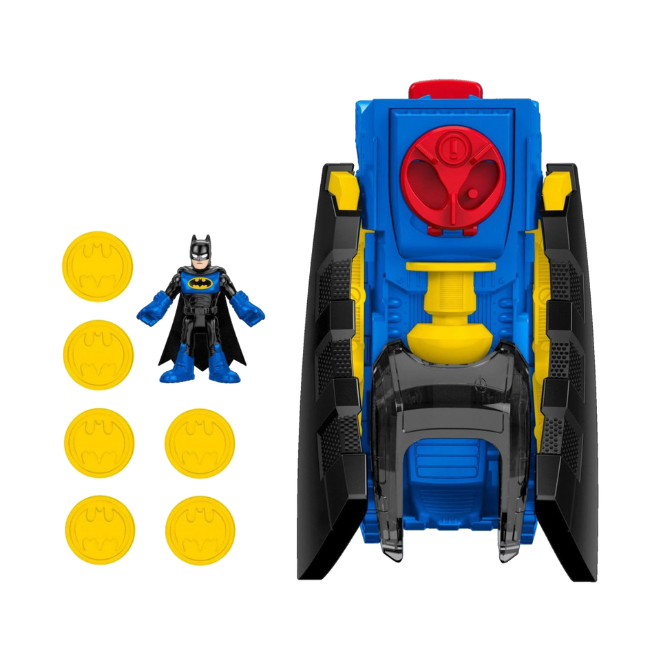 Imaginext DC Super Friends 2 in 1 Batwing Batman Gauntlet Fisher-Price DTP99