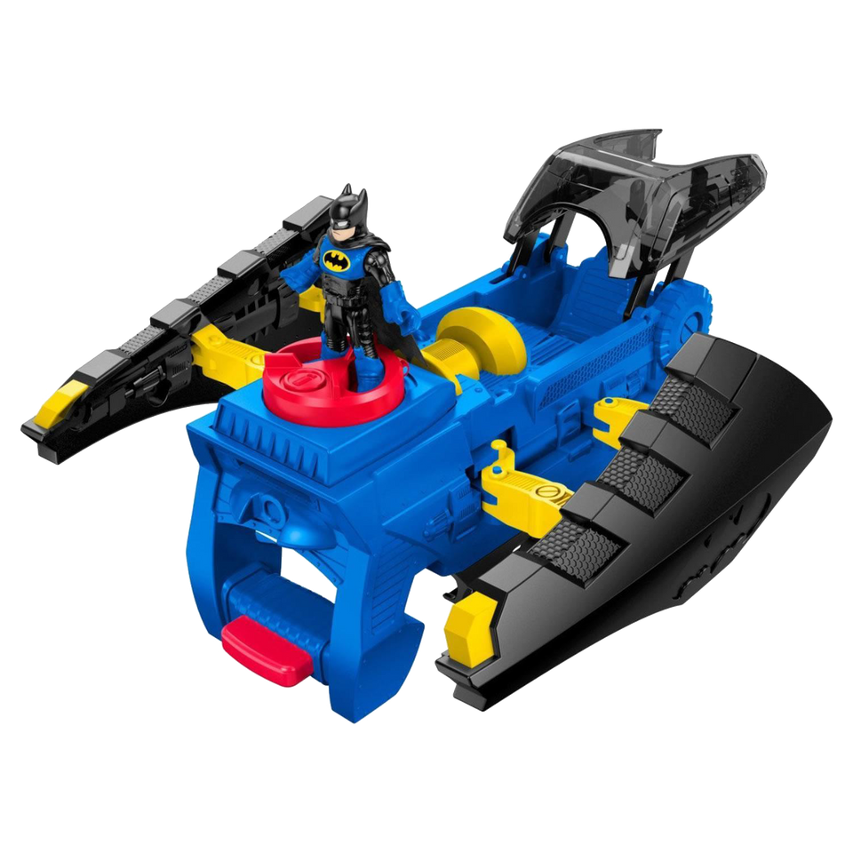 Imaginext DC Super Friends 2 in 1 Batwing Batman Gauntlet Fisher-Price DTP99